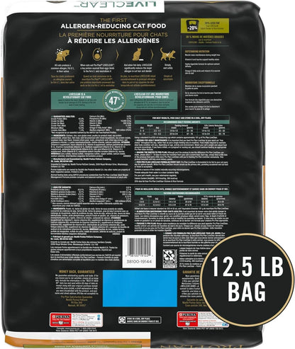 Allergen Reducing, Weight Control Dry Cat Food, LIVECLEAR Chicken and Rice Formula - 12.5 Lb. Bag